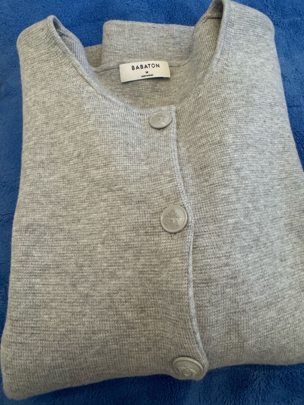 Aritzia Notable Cardigan Gray Size Medium
